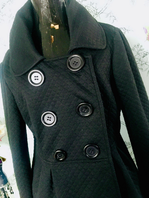 Kabát klasika black — foto 2