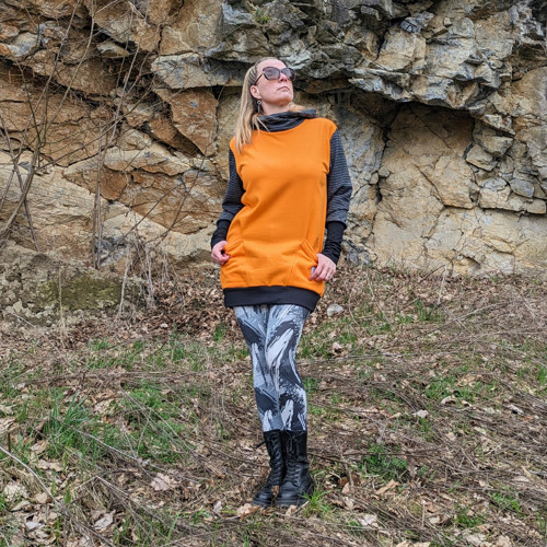 Mikina TULP neon pruh — foto 2