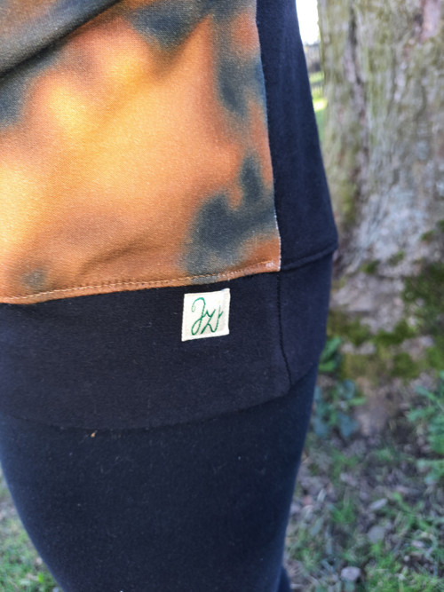 Mikina oversize - Vlčí mládě vel. 152 — foto 5