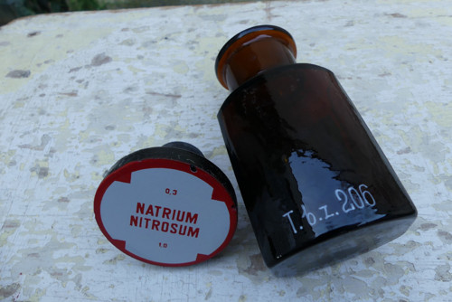 Natrium Nitrosum ...lékárenská lahev — foto 6
