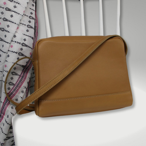 Crossbody Livi celokožená — foto 3