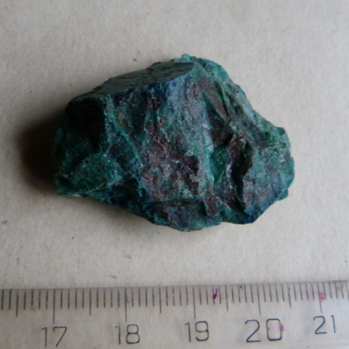 Chryzokol surový - 3,8 cm — foto 4