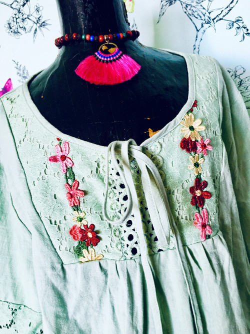Tunika boho s krajkou — foto 3