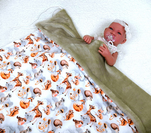 Nepadací deka na jaro/podzim - soft+ minky — foto 3
