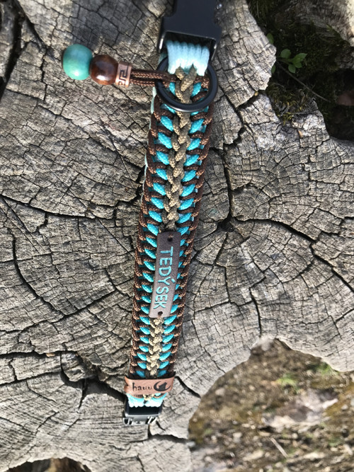 Paracord obojek na míru - MINI — foto 2