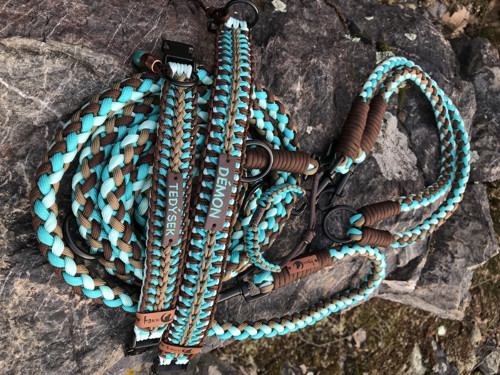 Paracord obojek na míru - MINI — foto 4
