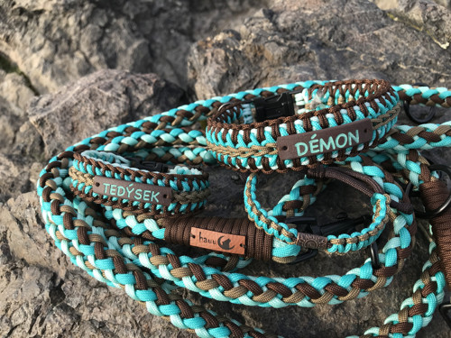 Paracord obojek na míru - MINI — foto 5