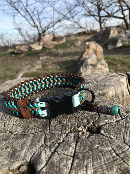 Paracord obojek na míru - MINI — foto 2