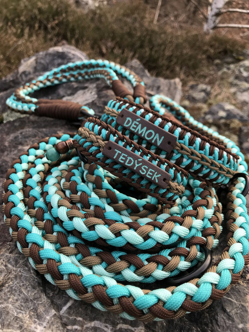 Paracord obojek na míru - MINI — foto 3