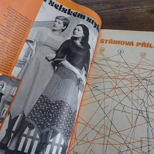 ŽENA a MÓDA ... módní časopis ... 6/1977 — foto 4