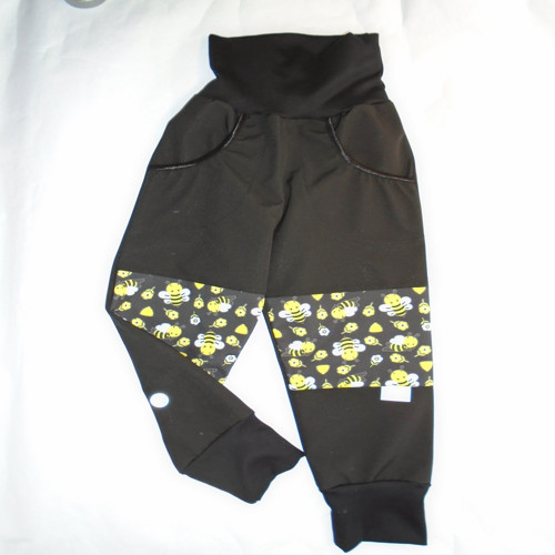 Dět. letní softshell. kalhoty VČELKY + TPU — foto 2