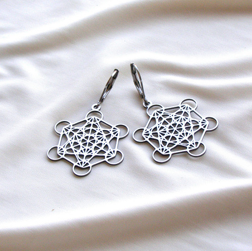 METATRON*ocelové náušnice — foto 4