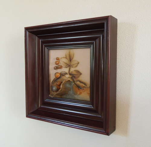 Autorský keramický obraz "Svítání" — foto 3