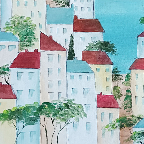 Obraz Město 2 — foto 3
