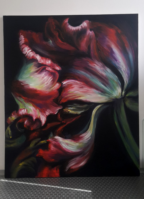 Velkoformátový obraz akryl - tulipán — foto 2