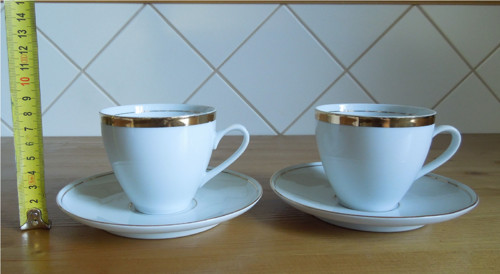 Porcelánový kávový set pro dva — foto 6
