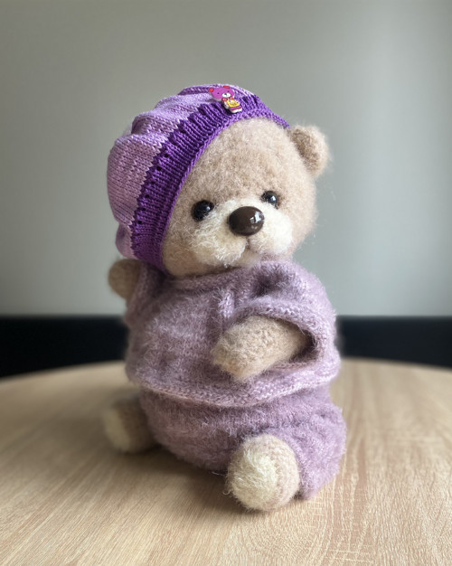 Мишка вязаный крючком — foto 3