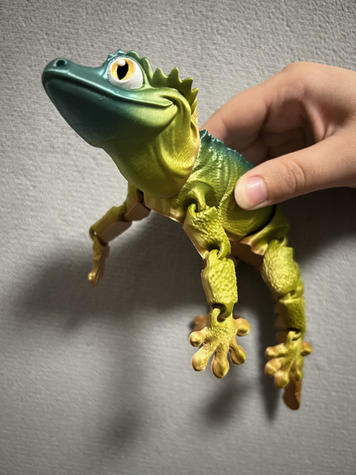 Pagekon - Gekonek - 26 cm - 3D Tisk — foto 3