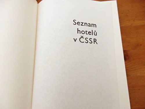 Seznam hotelů v ČSSR — foto 2