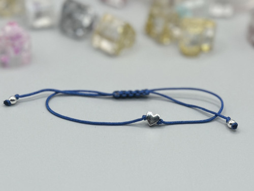 Minimalistický náramek - Tiny Shiny (kr. modrá) — foto 2