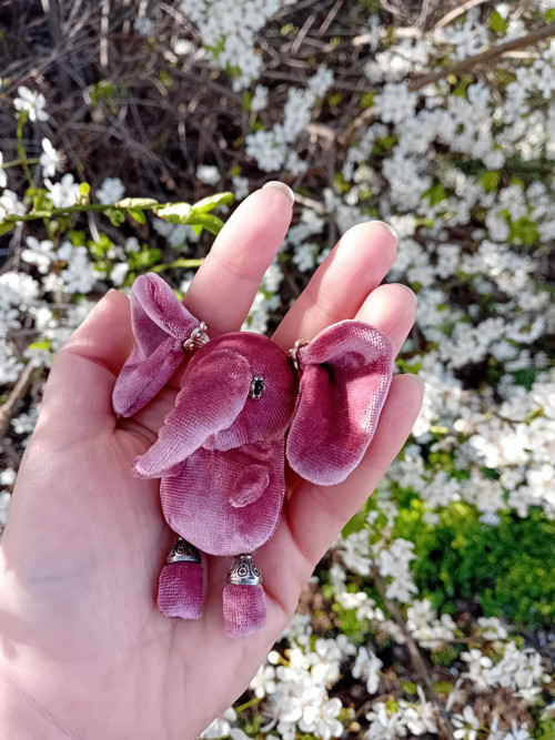 Mini slůně starorůžové — foto 3