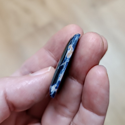 Sodalit, ID 3738, 32x25 mm — foto 4