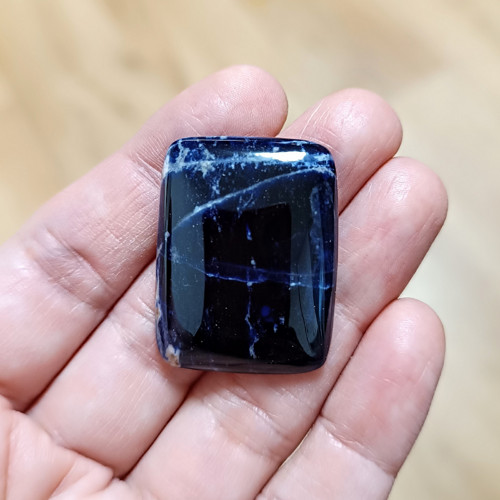 Sodalit, ID 3738, 32x25 mm — foto 2