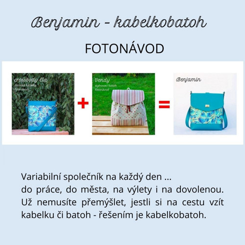 Benjamin - kabelko/batoh — foto 2