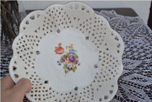 Výprodej - porcelánová mísa s míšenským vzorem — foto 2