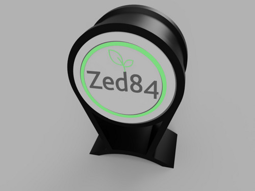 ZED84 - černý stojan na sluchátka — foto 2