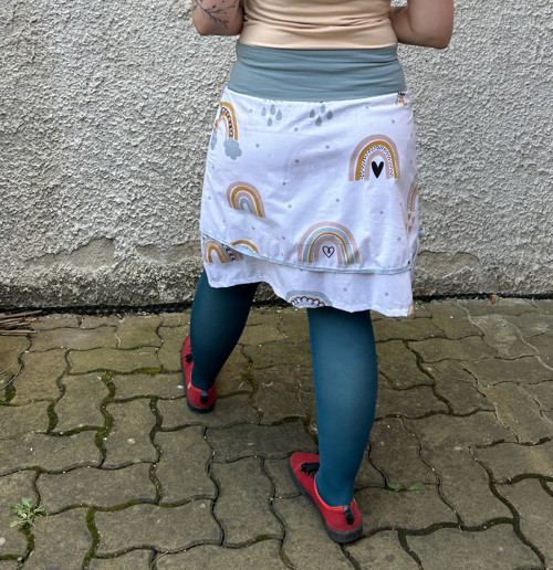 Sukně s duhou do modra — foto 2