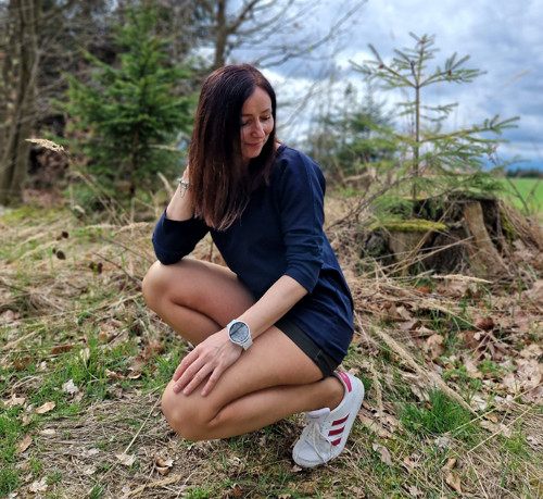 Volnější téčkové triko modré...L-XL — foto 3