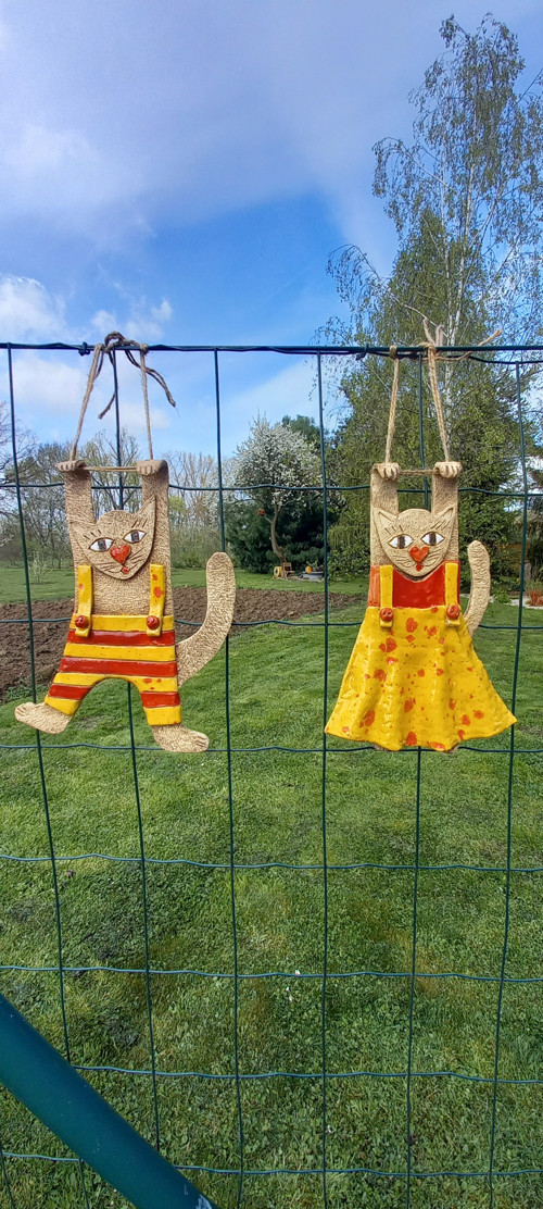 Kočka a kocour na zavěšení — foto 6