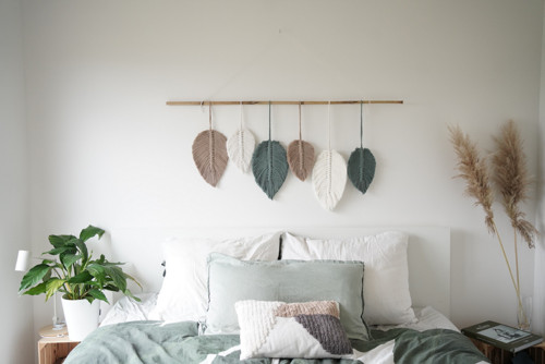 Pirkovy set Macrame green s bambusem — foto 4