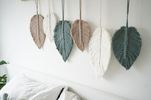 Pirkovy set Macrame green s bambusem — foto 2