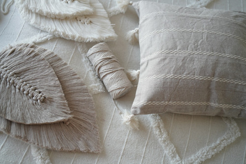 Pirkovy set Macrame beige s bambusem — foto 5