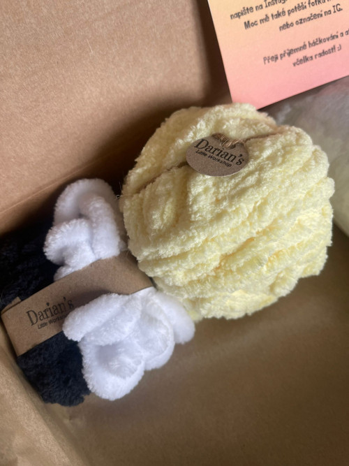 Háčkovací BOX "Uháčkuj si sám.." - Včelka — foto 3