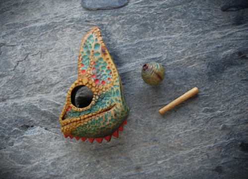 Chameleon okáč — foto 2
