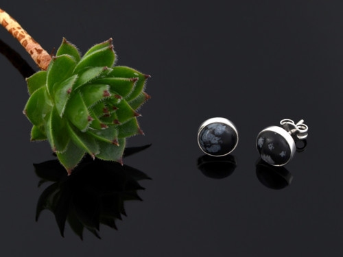 Obsidiánové Náušnice — foto 3