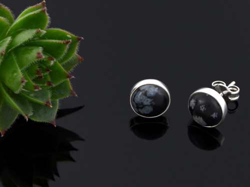 Obsidiánové Náušnice — foto 2