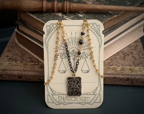 Náhrdelník Tarot - Spravedlnost — foto 4