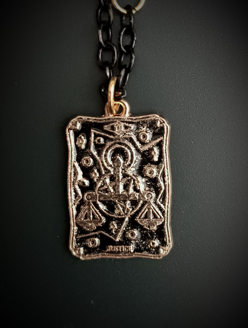 Náhrdelník Tarot - Spravedlnost — foto 2