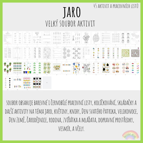 Jaro, velký soubor aktivit — foto 2