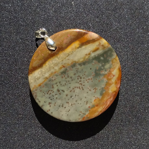 Polychrom jaspis- přívěsek — foto 4