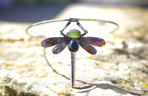 Nerezový náhrdelník... " Dragonfly no.10 " — foto 4