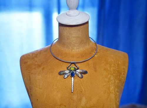 Nerezový náhrdelník... " Dragonfly no.10 " — foto 5