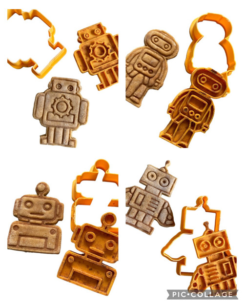Sada vykrajovátek roboti, 8cm — foto 2