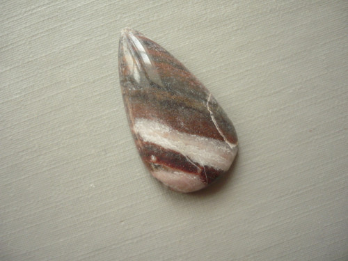 Kabošon - jaspis zebra 28 mm, č.24A — foto 2