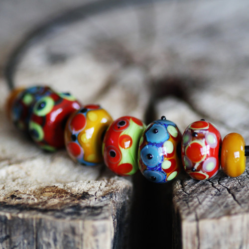 Náhrdelník s vinutkami — foto 3