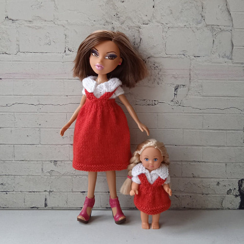 Oblečky pro BRATZ - svetřík, šaty — foto 2